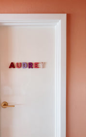 Ceramic letters