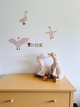 Ceramic letters